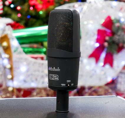 Store Special Product - ART Pro Audio - C2 Cardioid Side Address Studio Microphone with Pad & Roll Off